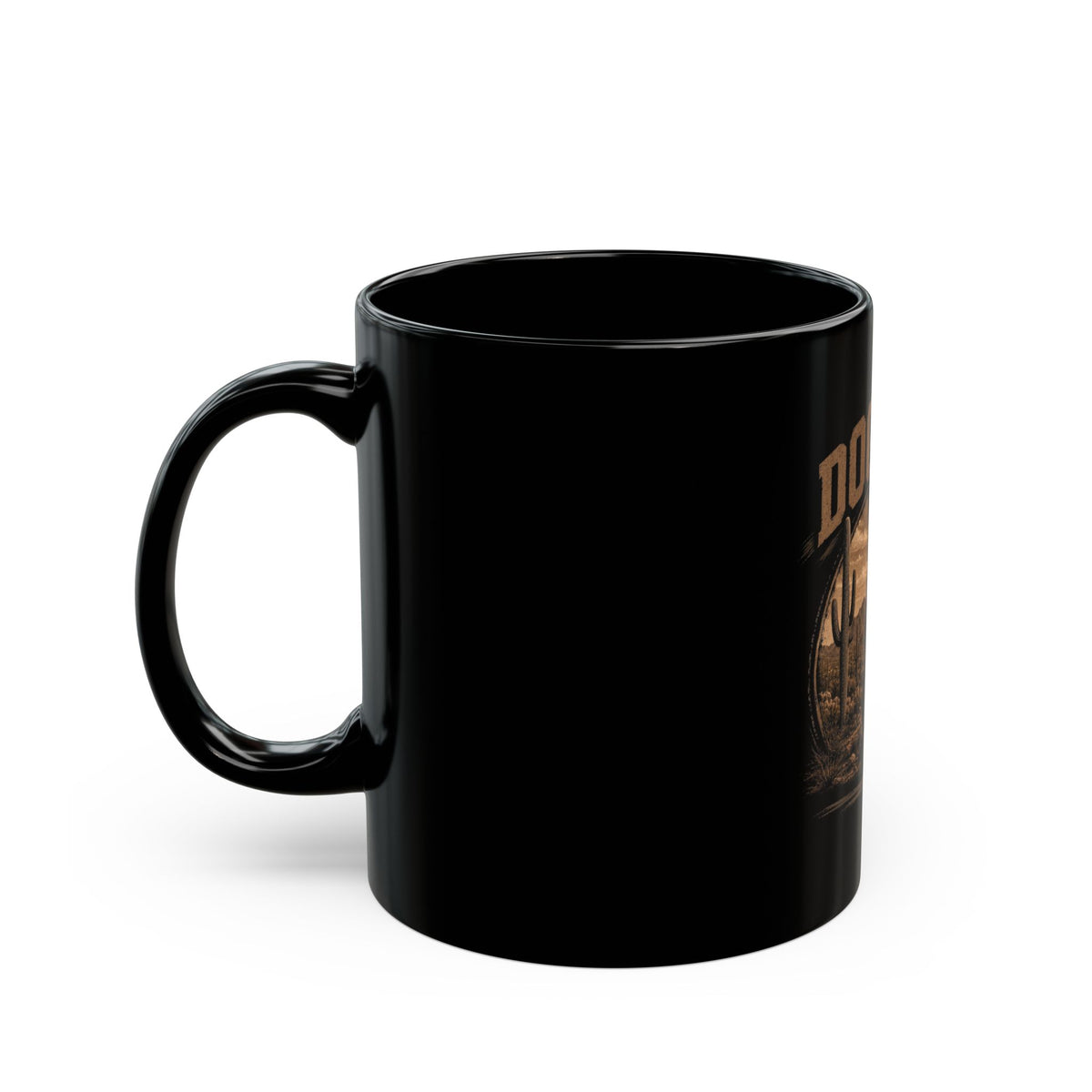 Dog Dad Coffee Mug – Black 11oz/15oz with German Shepherd Design
