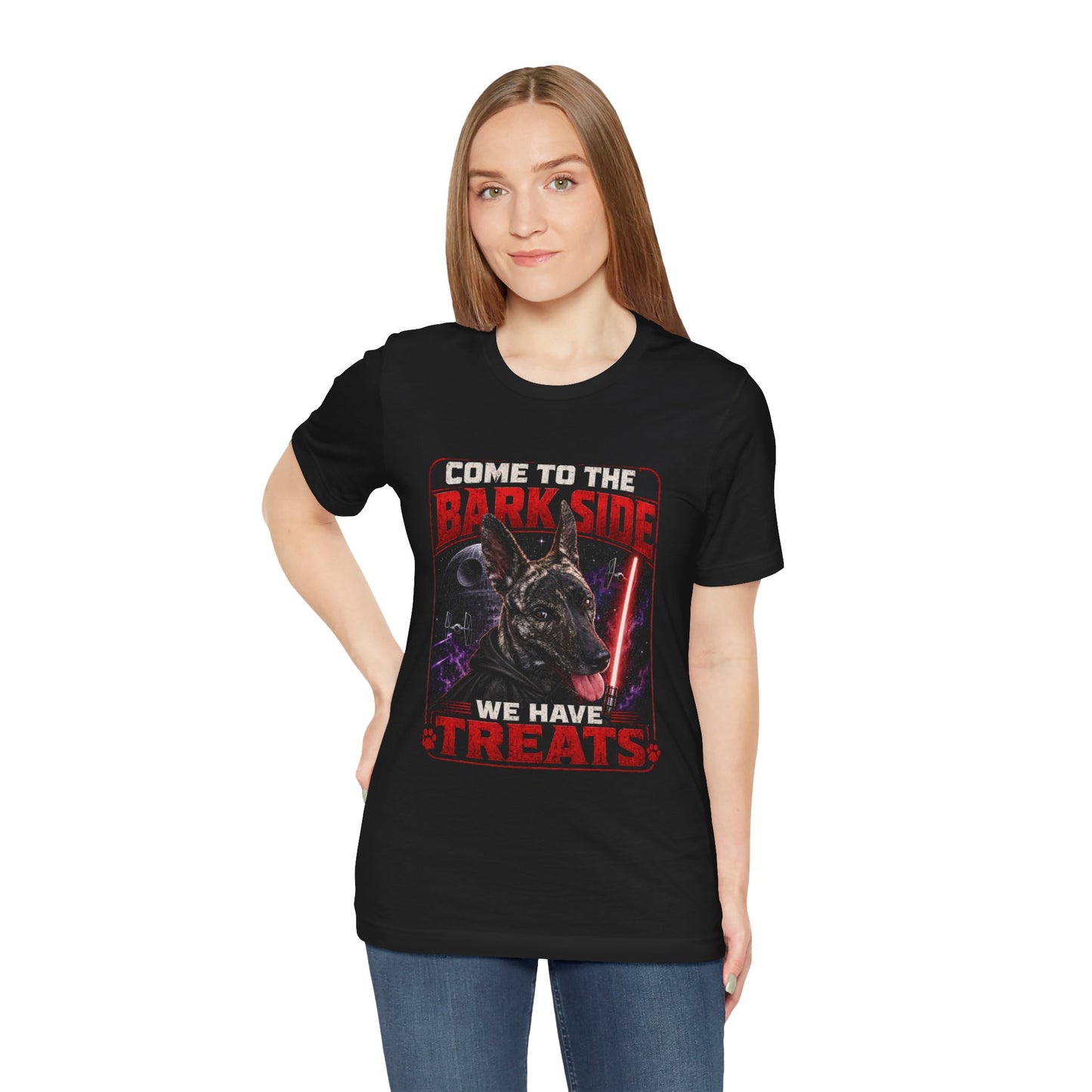 Come to the Bark Side Dog T-Shirt — We Have Treats Graphic Tee