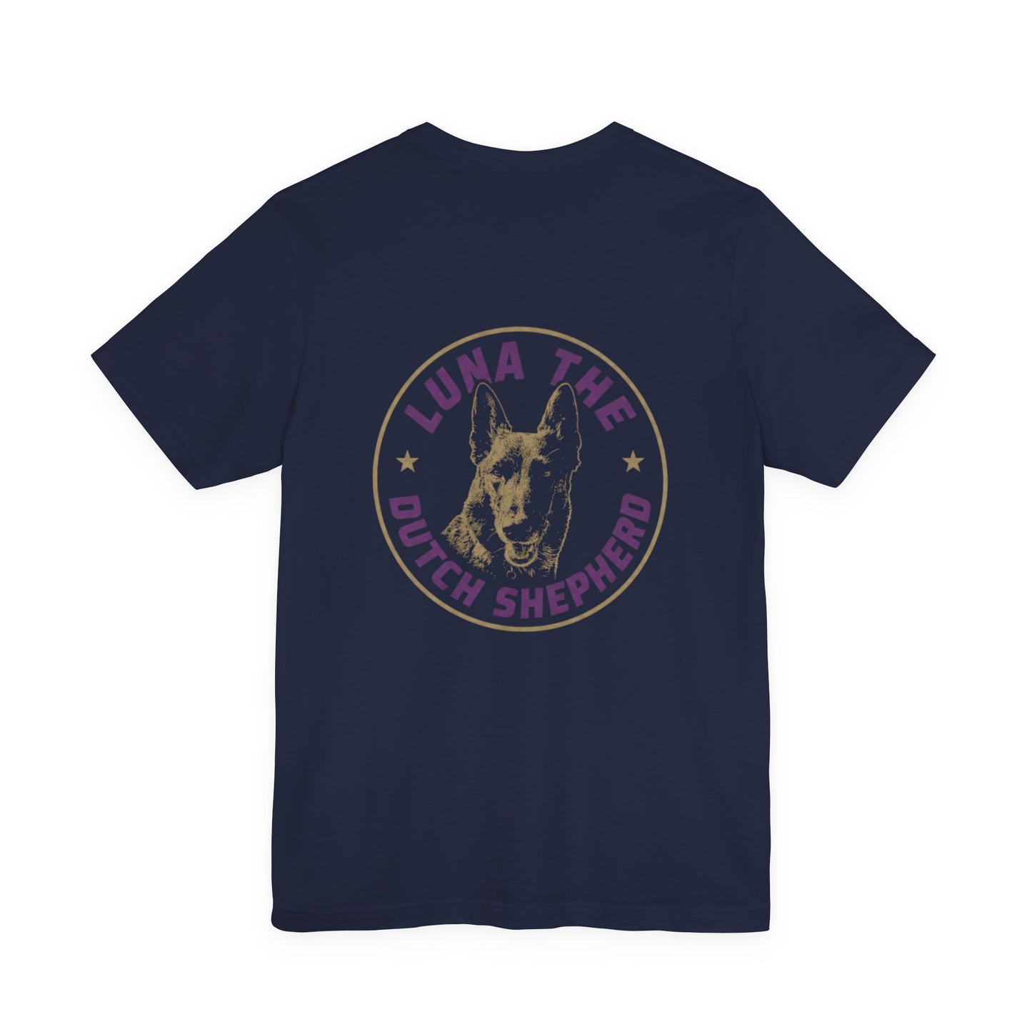 Luna the Dutch Shepherd T-Shirt — Vintage Logo Tee