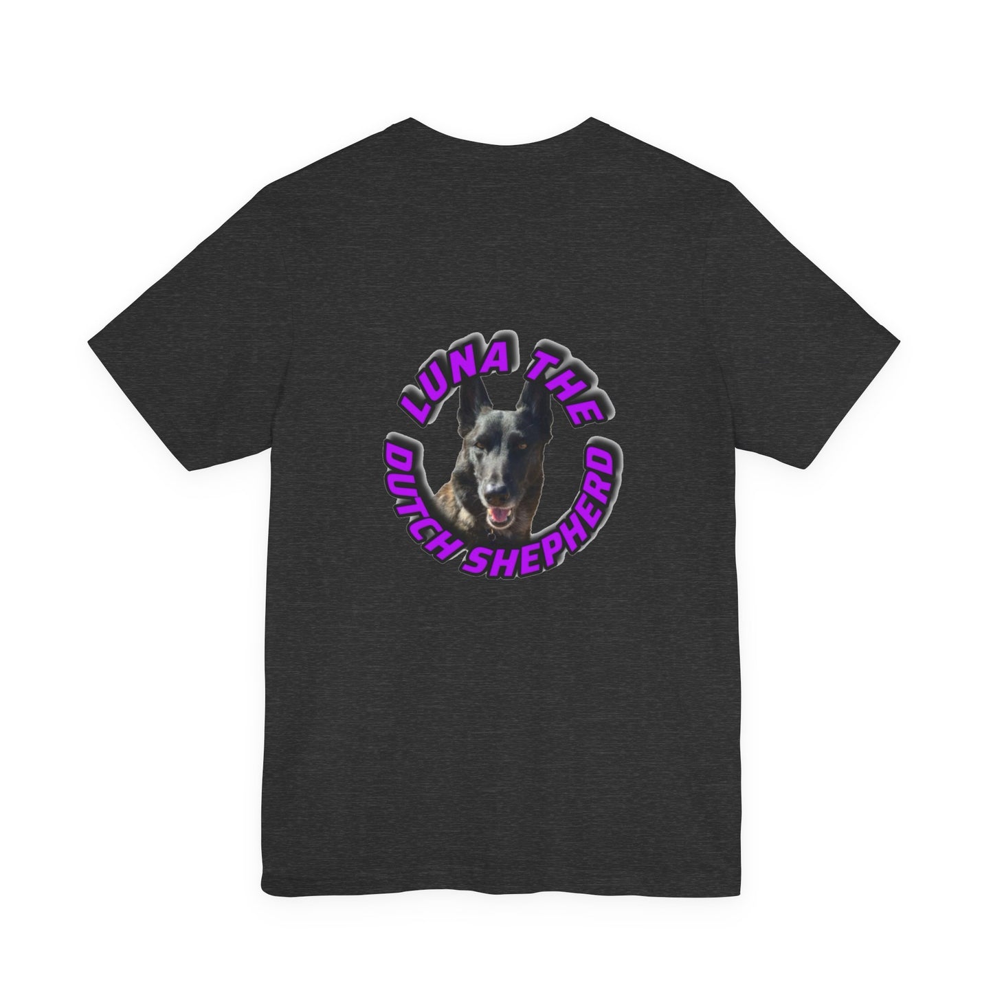Classic Luna the Dutch Shepherd Photo Tee (Front & Back)
