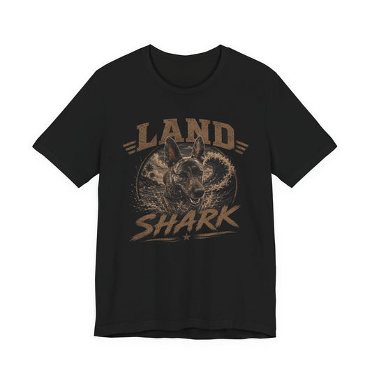 Land Shark Graphic Tee – Vintage Dog Design