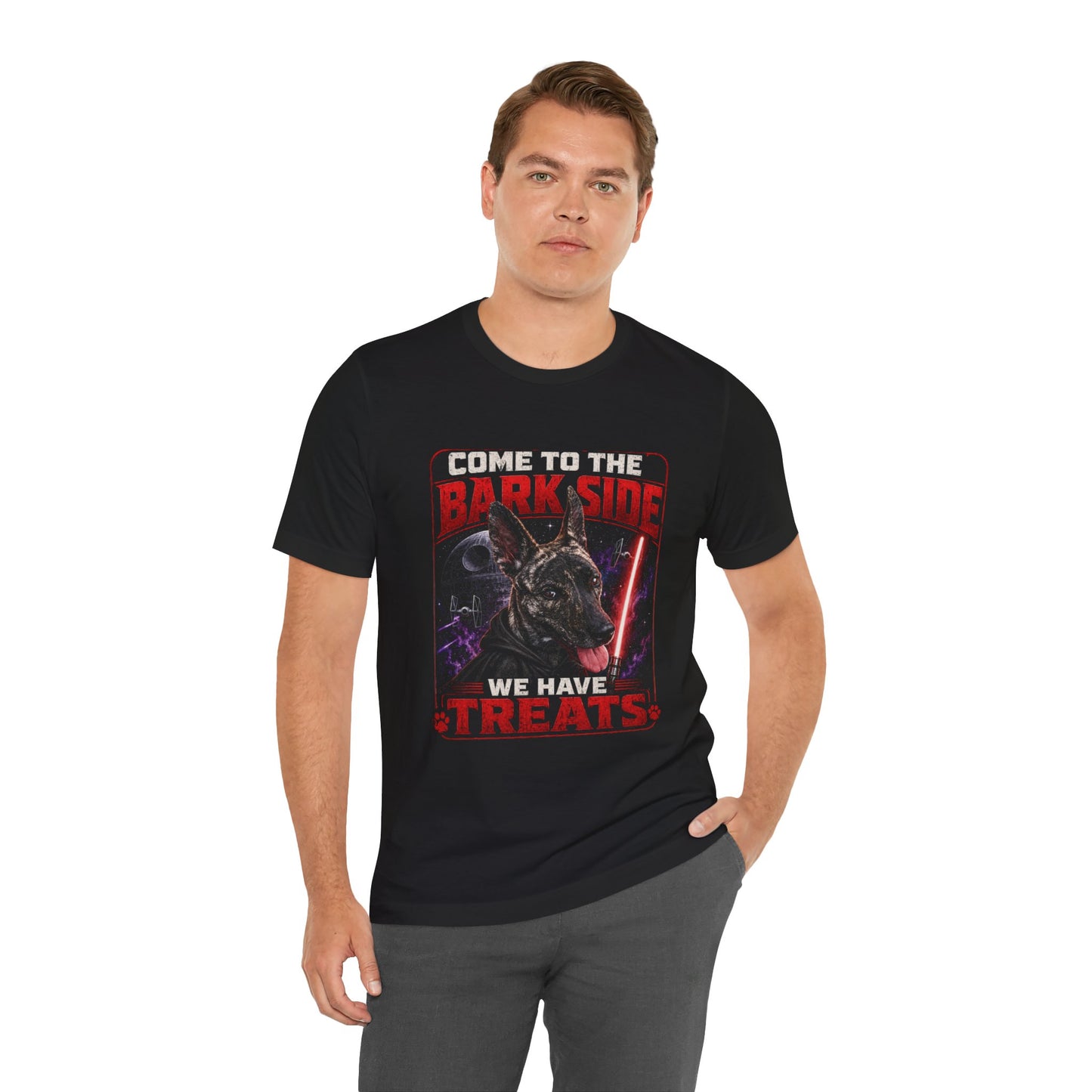 Come to the Bark Side Dog T-Shirt — We Have Treats Graphic Tee