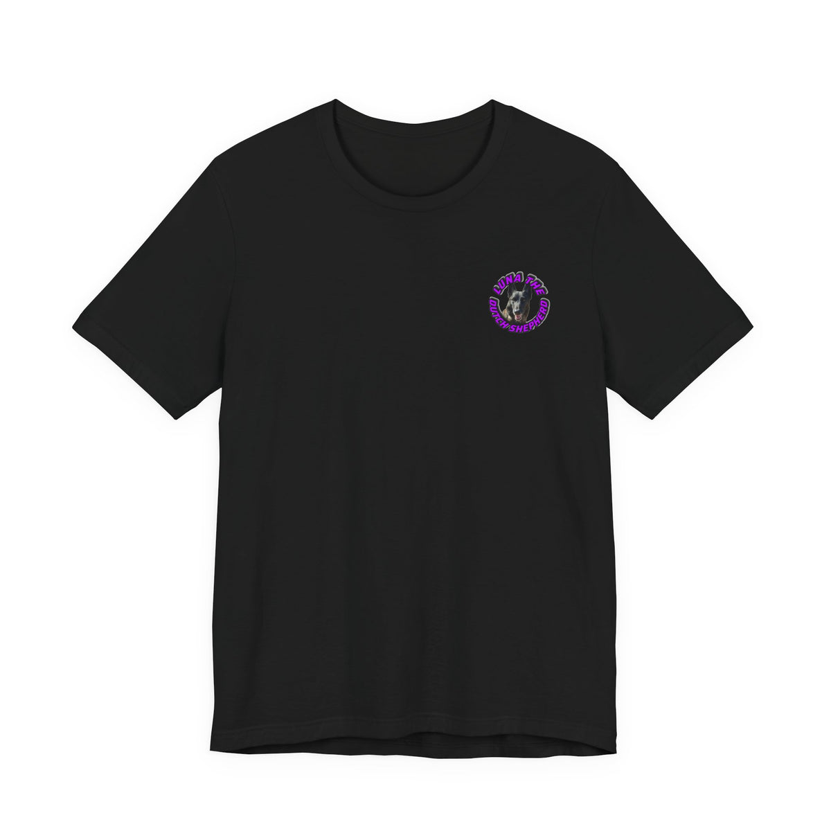 Classic Luna the Dutch Shepherd Photo Tee (Front & Back)