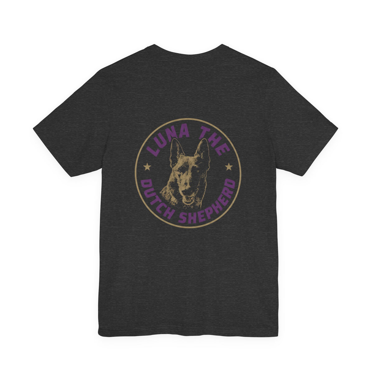Luna the Dutch Shepherd T-Shirt — Vintage Logo Tee