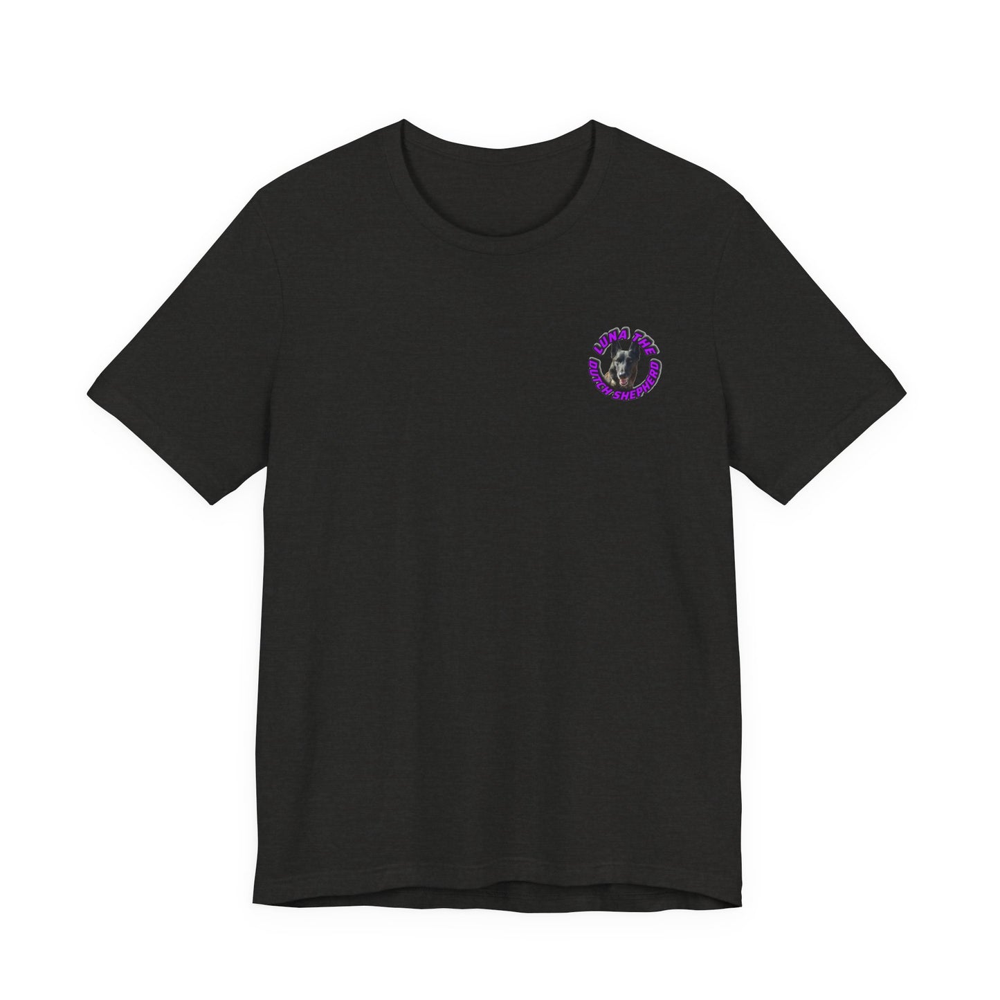 Classic Luna the Dutch Shepherd Photo Tee (Front & Back)