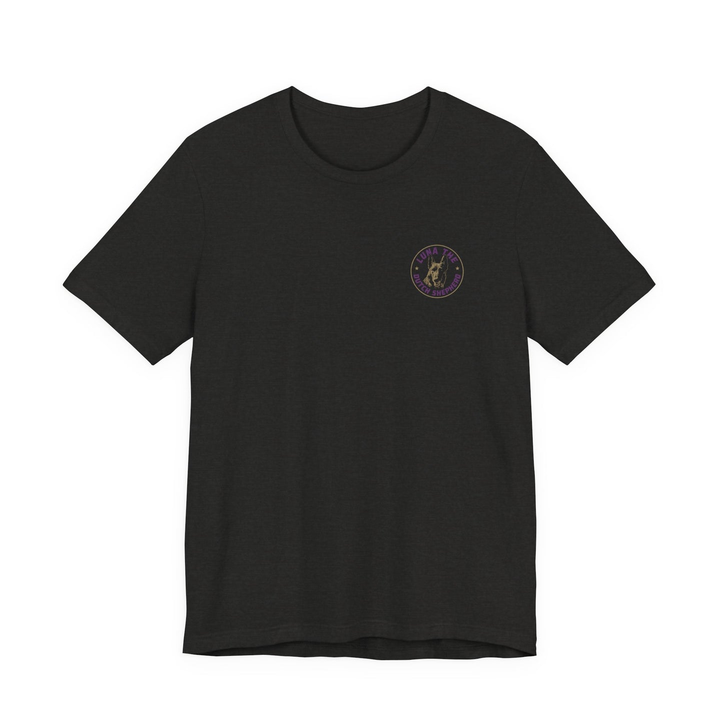 Luna the Dutch Shepherd T-Shirt — Vintage Logo Tee