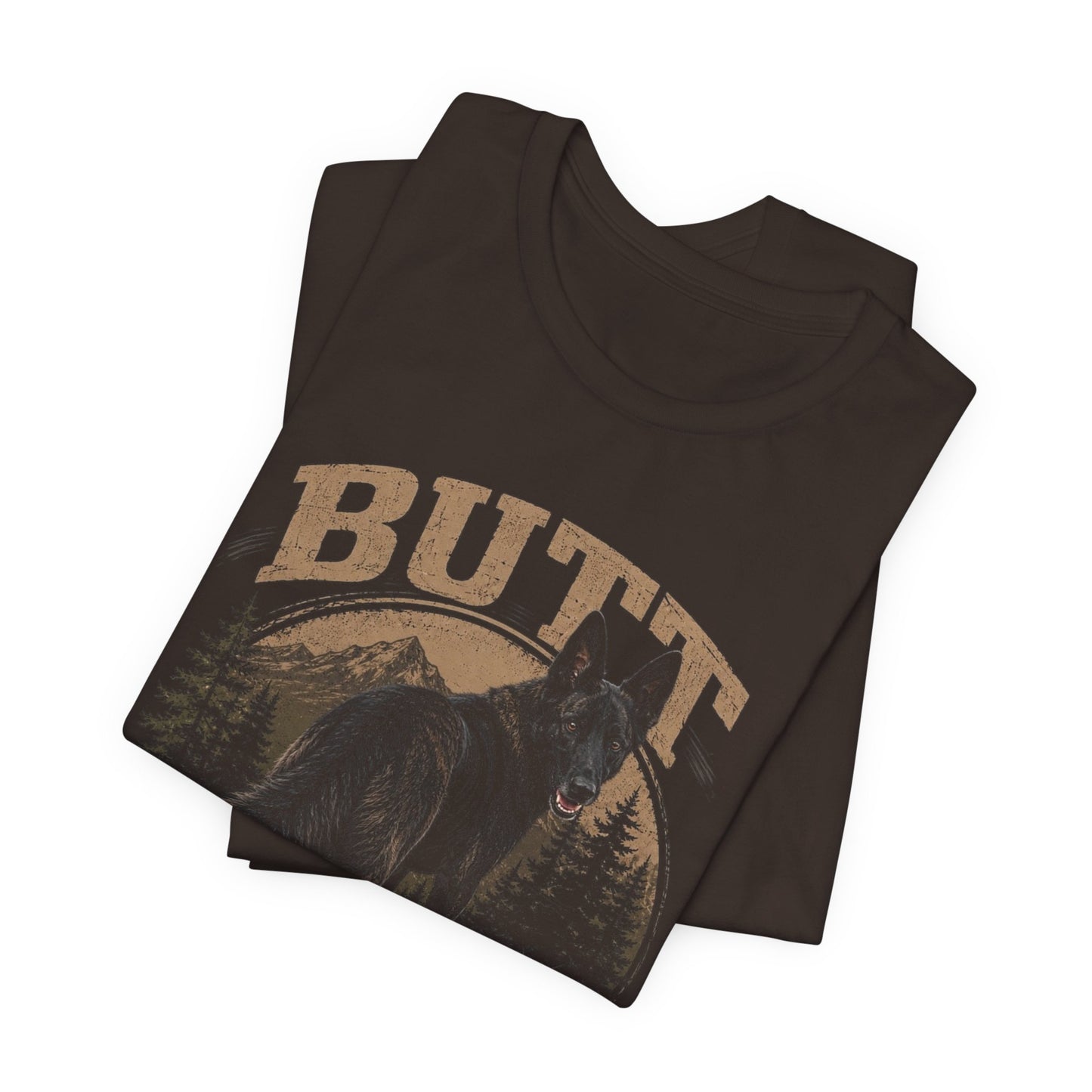 Butt Feather Season T-Shirt — Funny Dog Graphic Tee