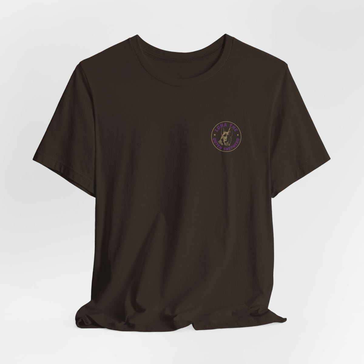 Luna the Dutch Shepherd T-Shirt — Vintage Logo Tee