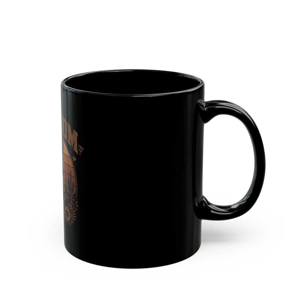 Dog Mom Black Mug — Vintage German Shepherd Coffee Cup, Gifts for Dog Lovers